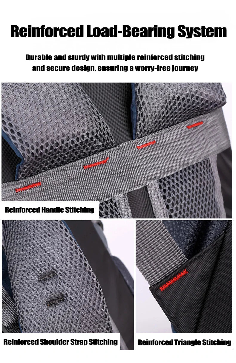 40L Hiking Backpack for Men & Women – Lightweight Outdoor Travel Daypack, Waterproof Camping Backpack with Multiple Compartments, Durable Sports & School Bag