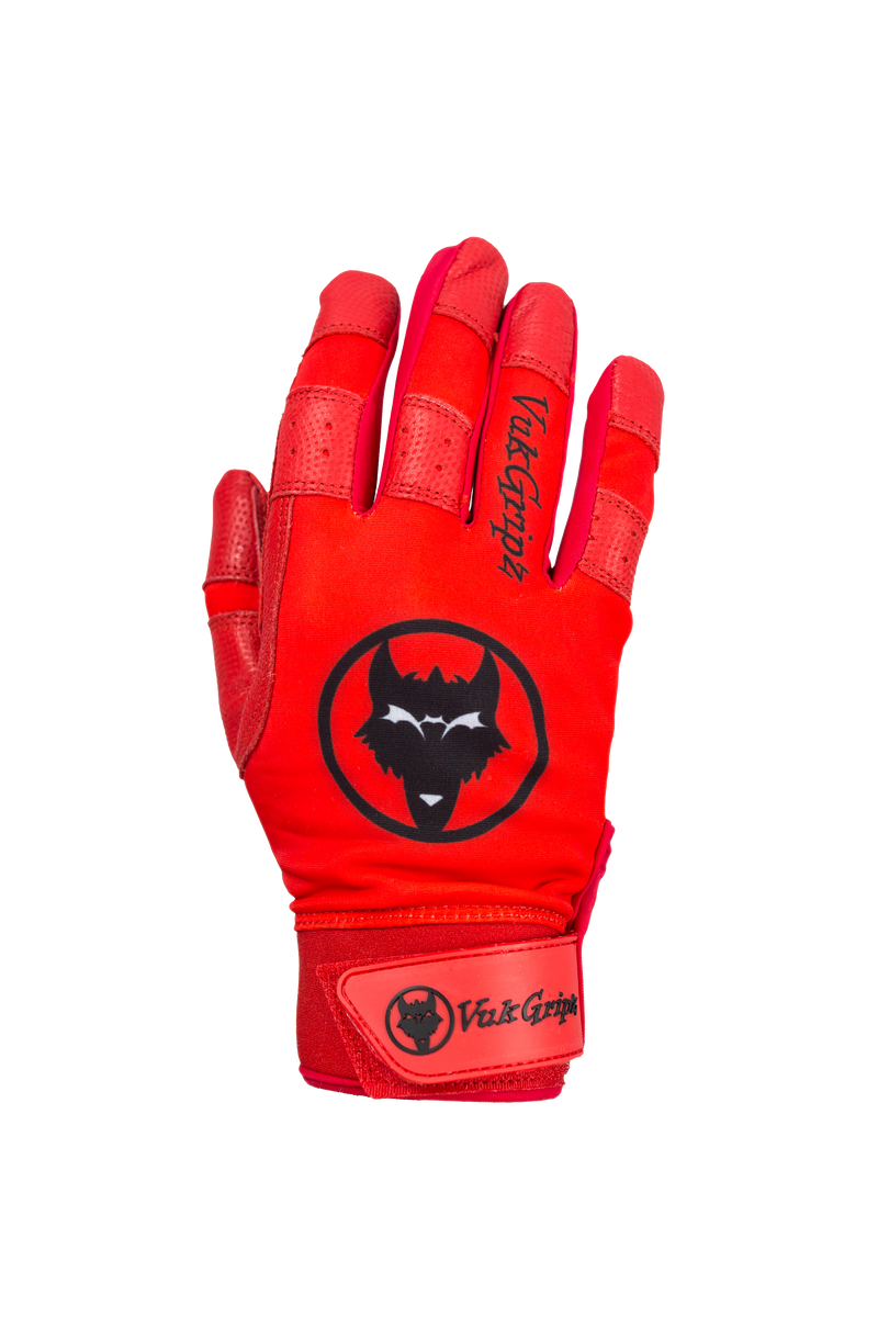 Howler Red Batting Gloves