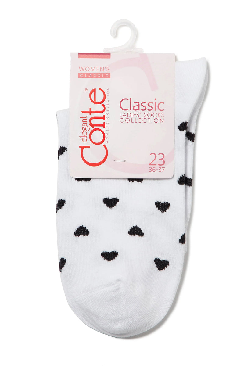 Conte Cotton Socks Classic - 143 Hearts