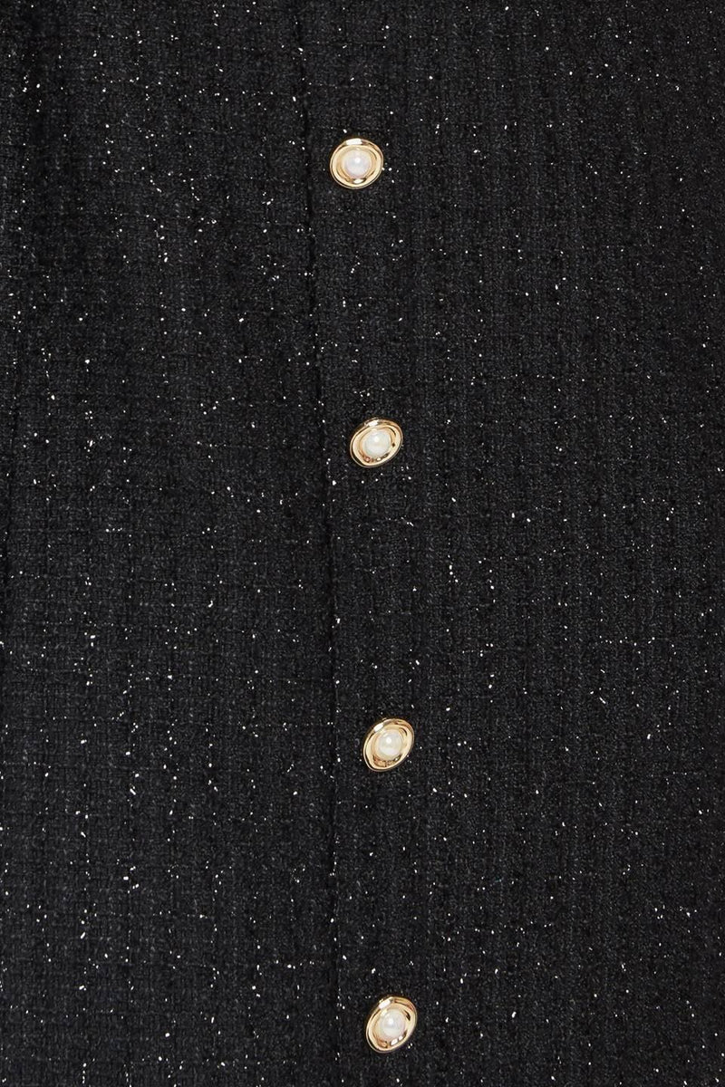 MONACO HOUR TWEED MINI DRESS