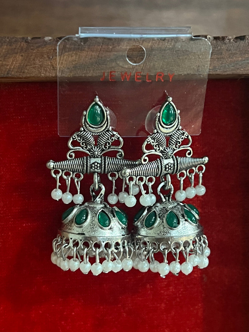 Oxidized earrings