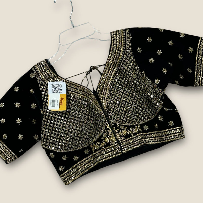Velvet blouse