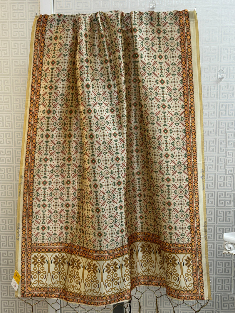 Silk dupatta : digital print