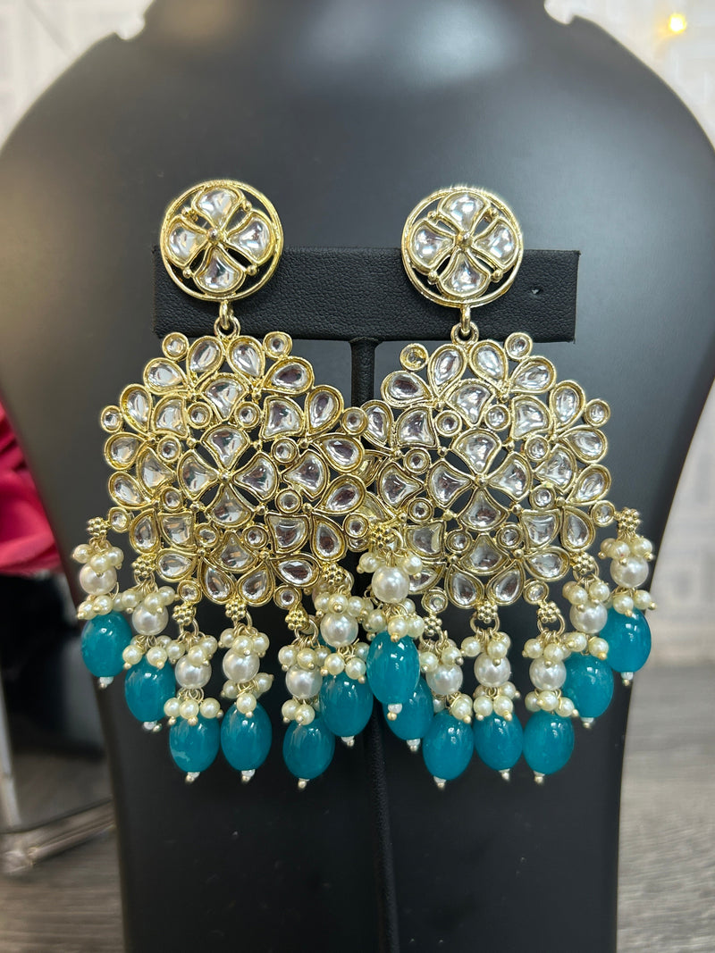 Kundan earrings