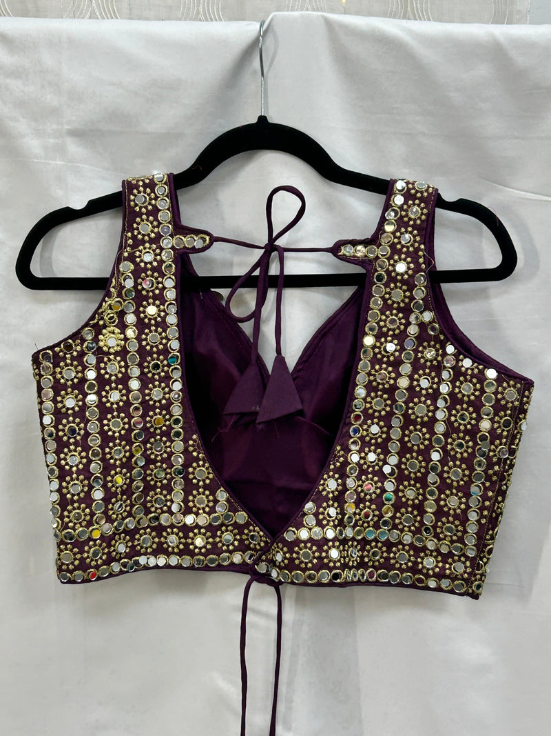 Mirror work blouse