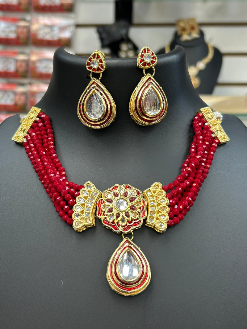 Choker necklace set