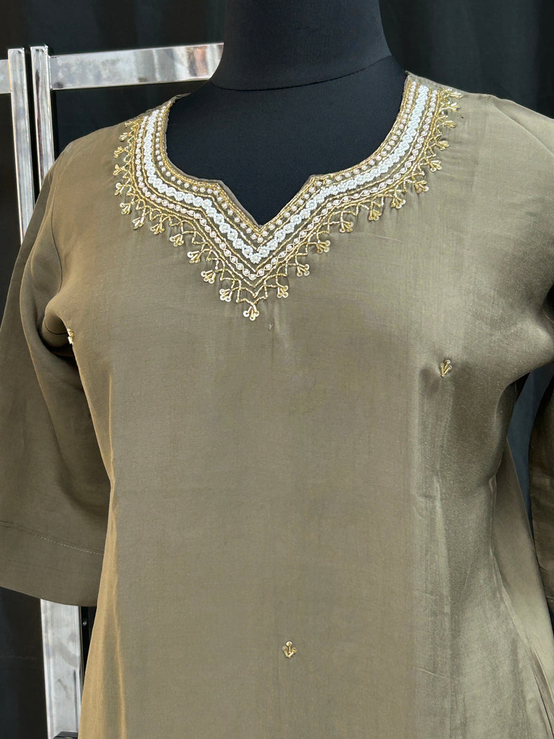 Modal silk kurtis