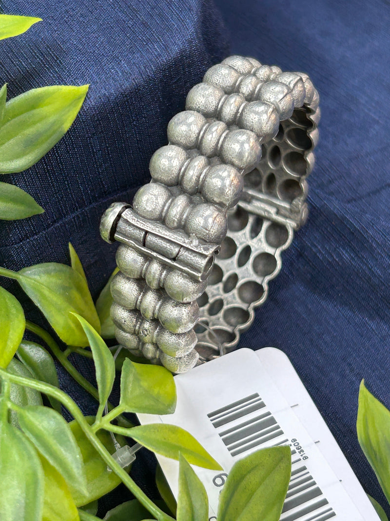 Oxidized Silver Kada