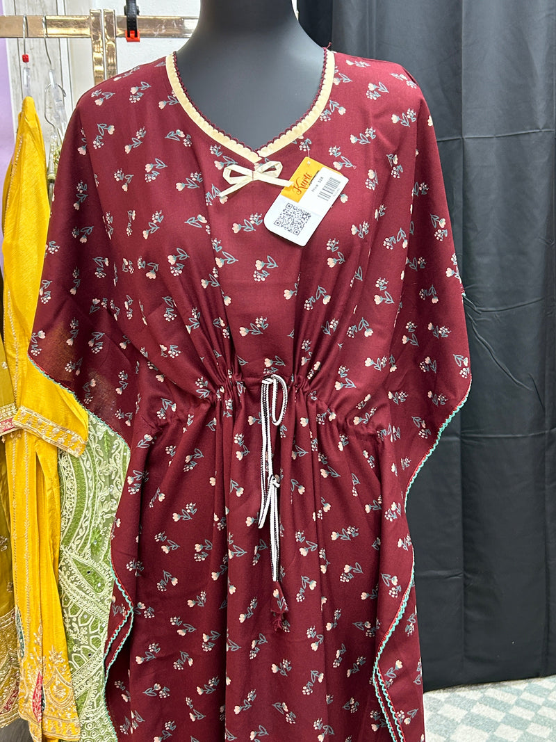 Kaftan nighty | Indian night gown