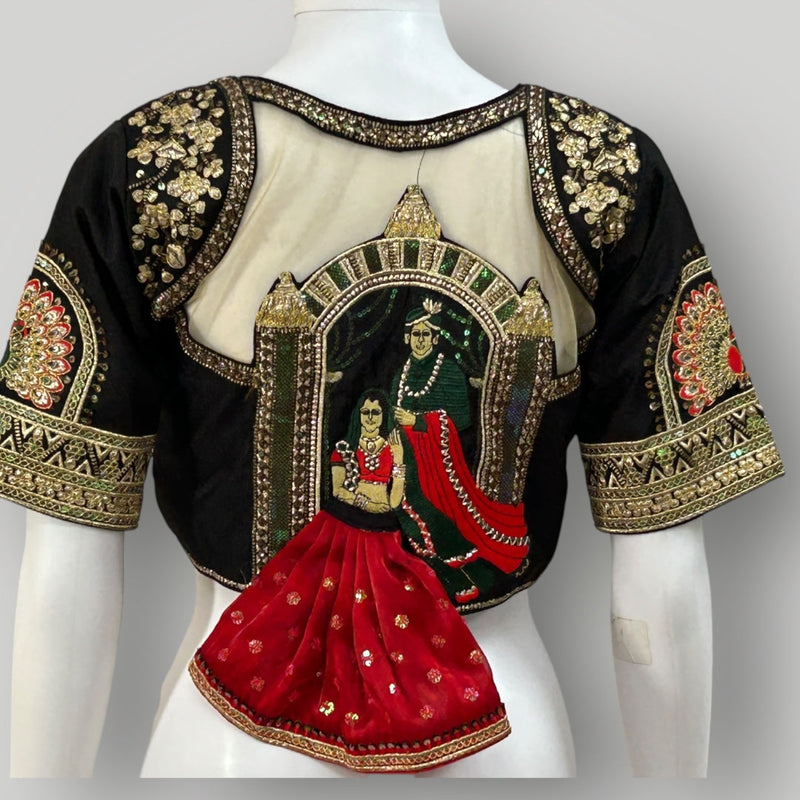 Dulha- Dulhan : Designer blouse