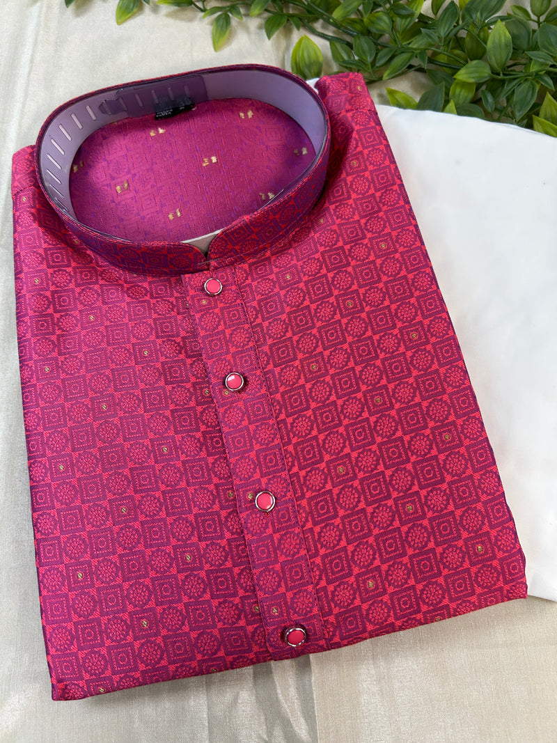 Silk kurta set
