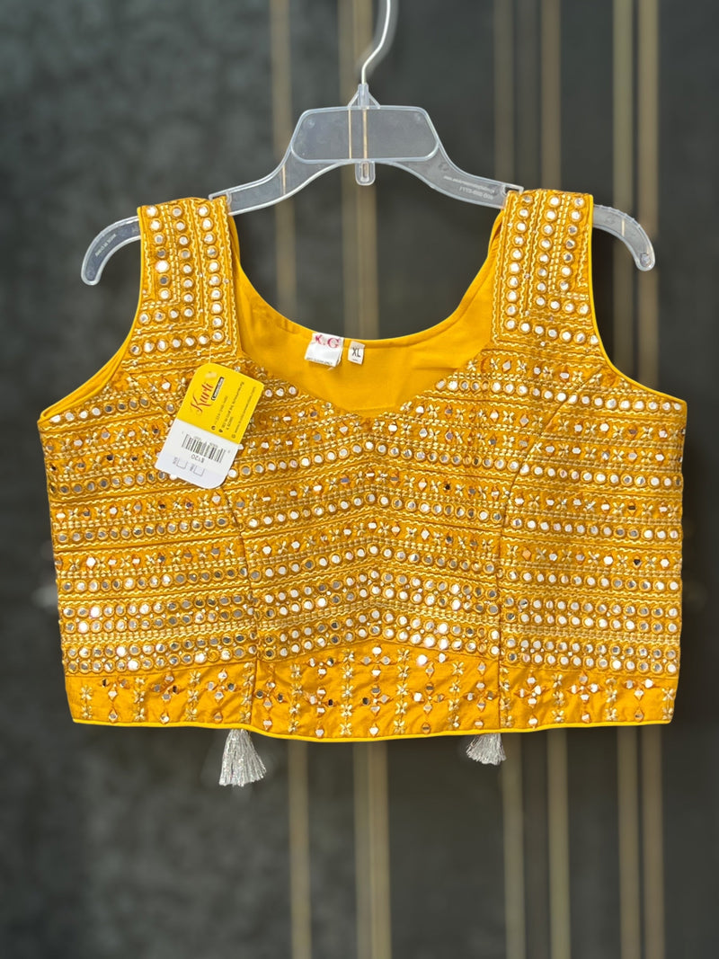 Mirror work blouse