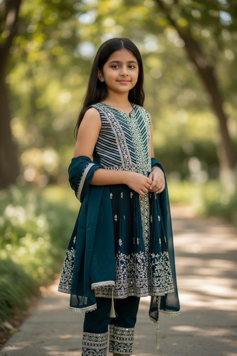 Silk salwar set