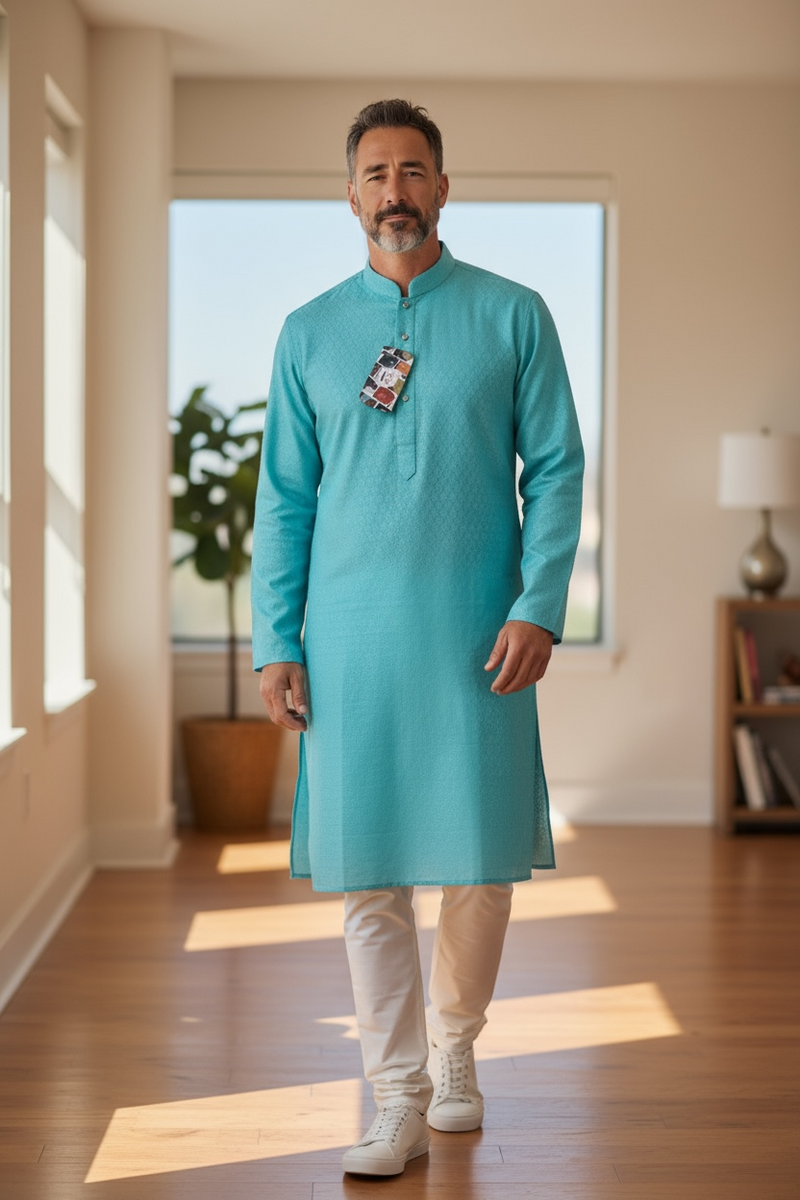 Silk kurta set