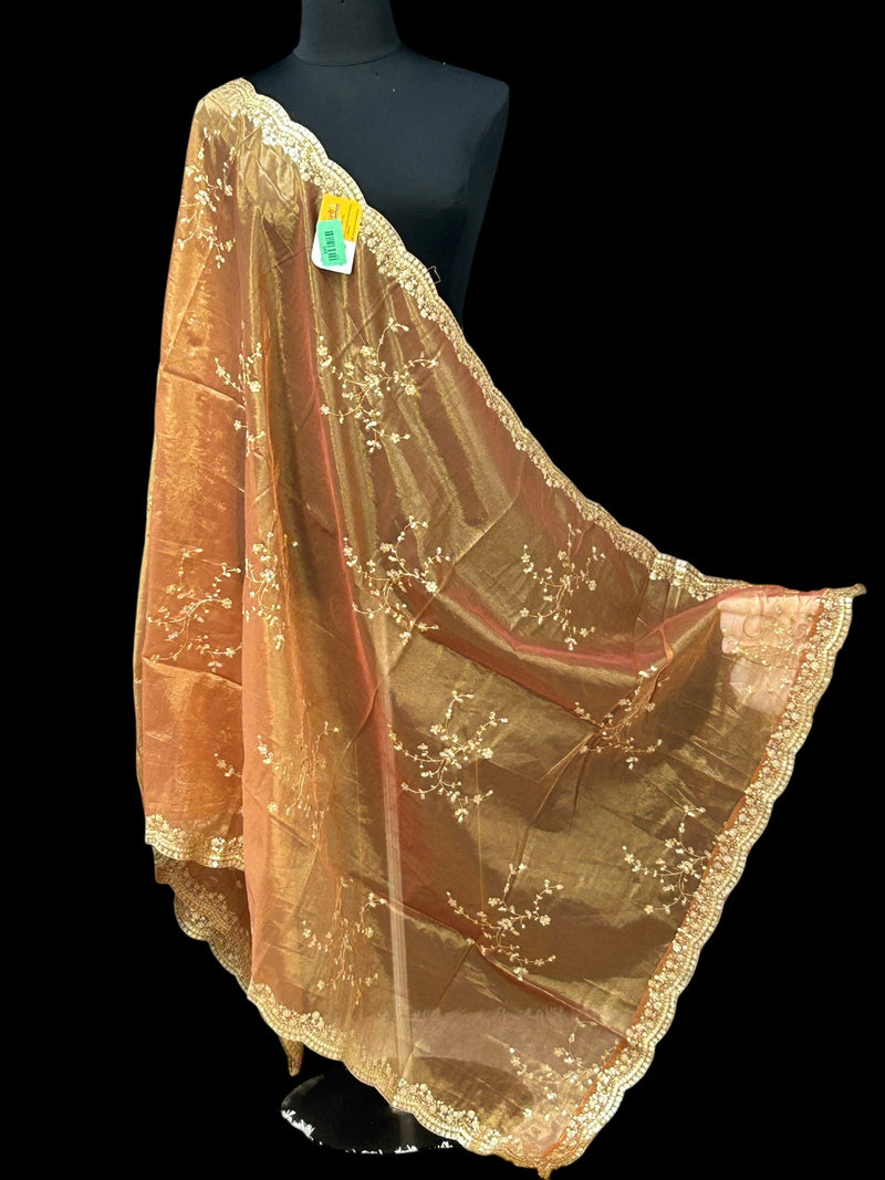 Shimmer silk dupatta