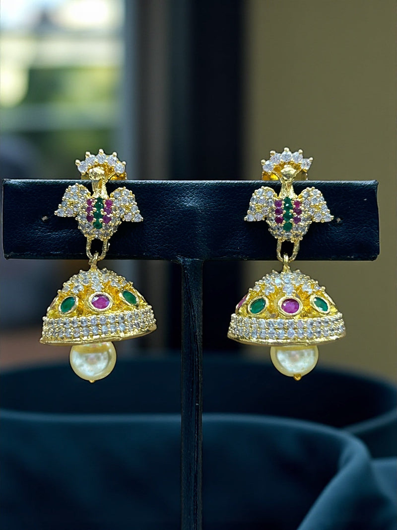 Peacock jhumki