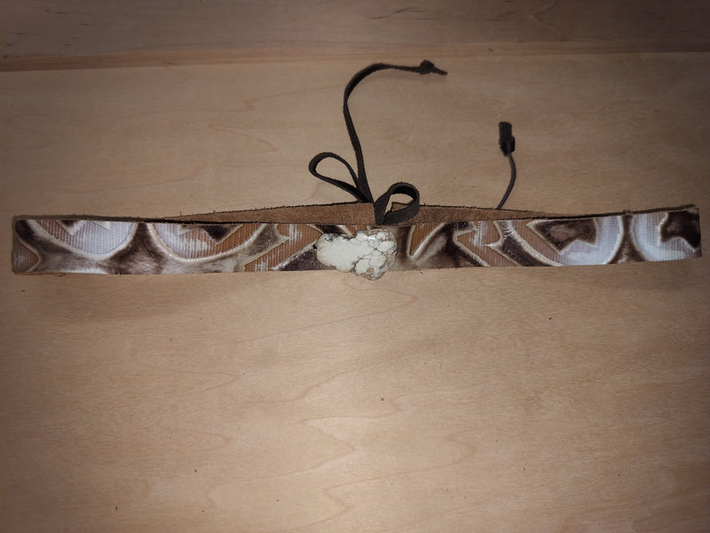 **Sienna Laredo Embossed Leather Hat Band Only 950g