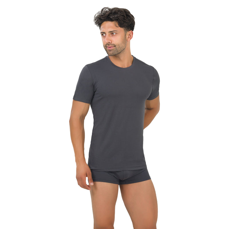 Men's Bamboo Crew Neck Undershirts (3-Pack)