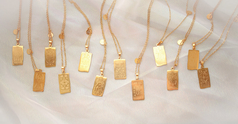 Zodiac Pendant Necklace