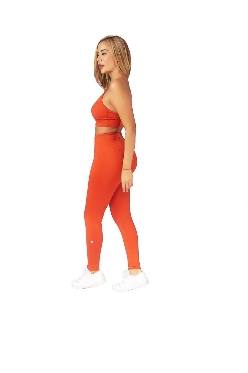 TERRACOTTA SET High-Waisted Leggings