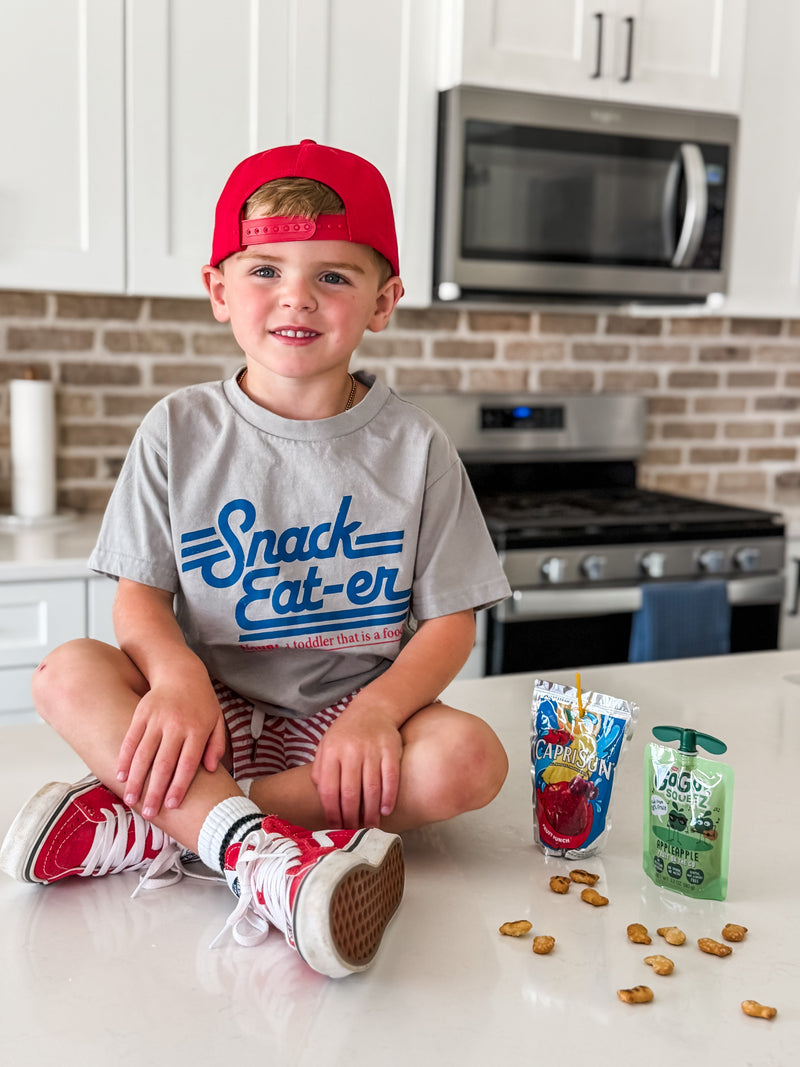SNACK EAT-ER TEE - ASH