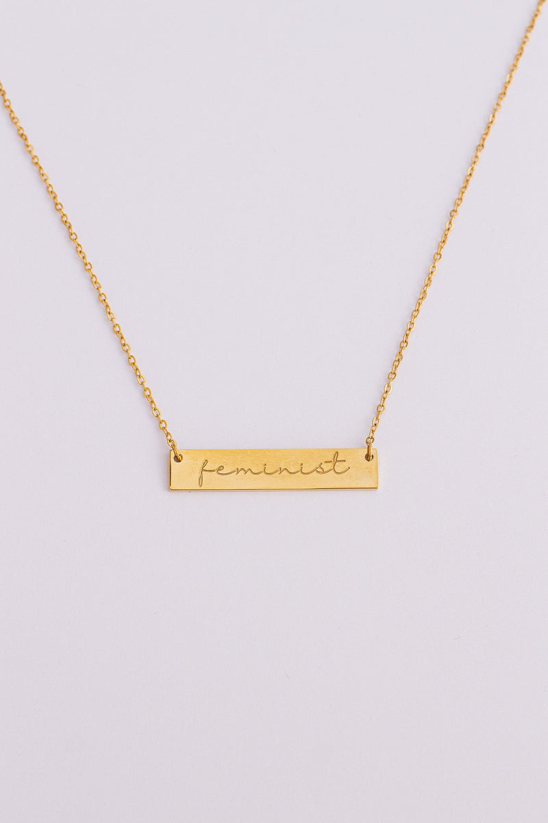 Feminist Necklace