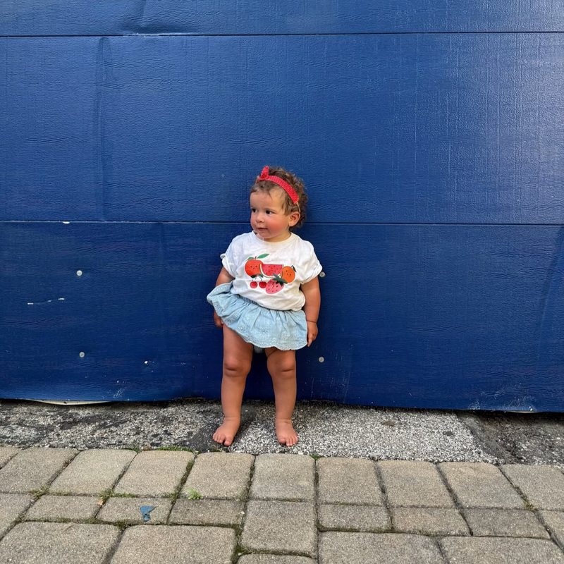 Group of Smiley Fruit - Child Tee