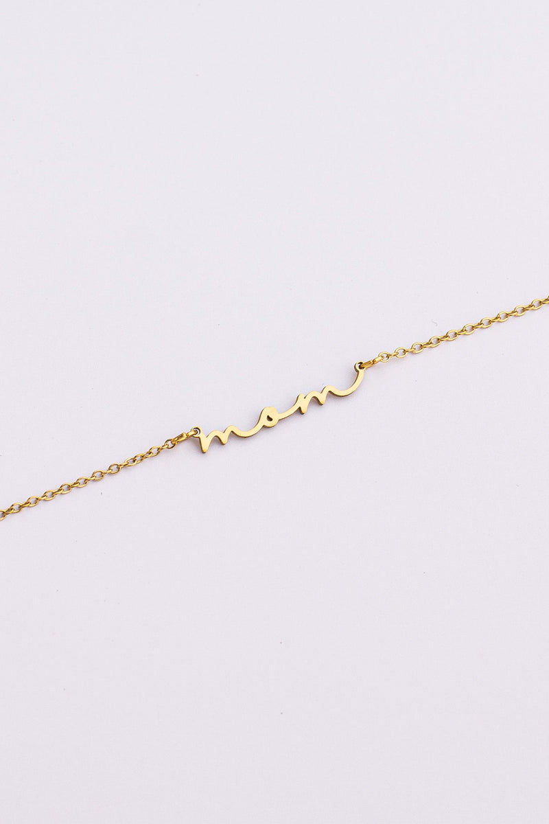 "Mom" Necklace