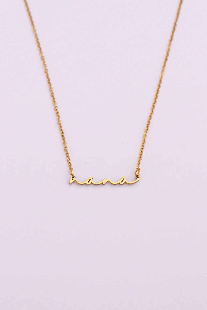 "Nana" Necklace