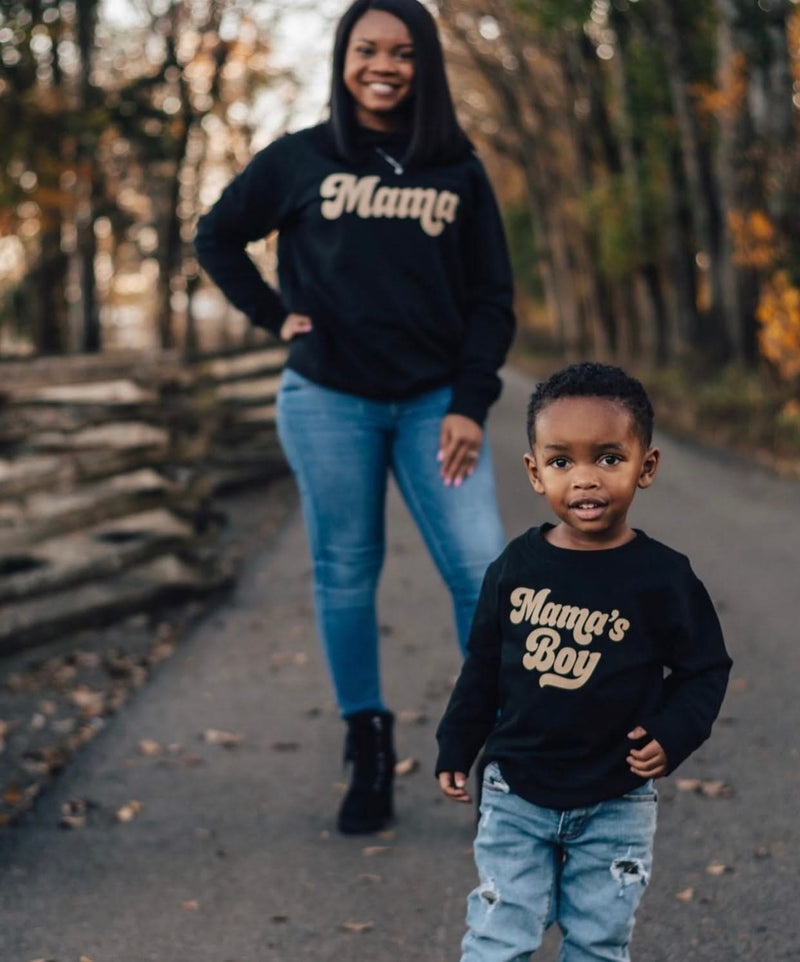 Mama's Boy (Retro) - Child Sweater