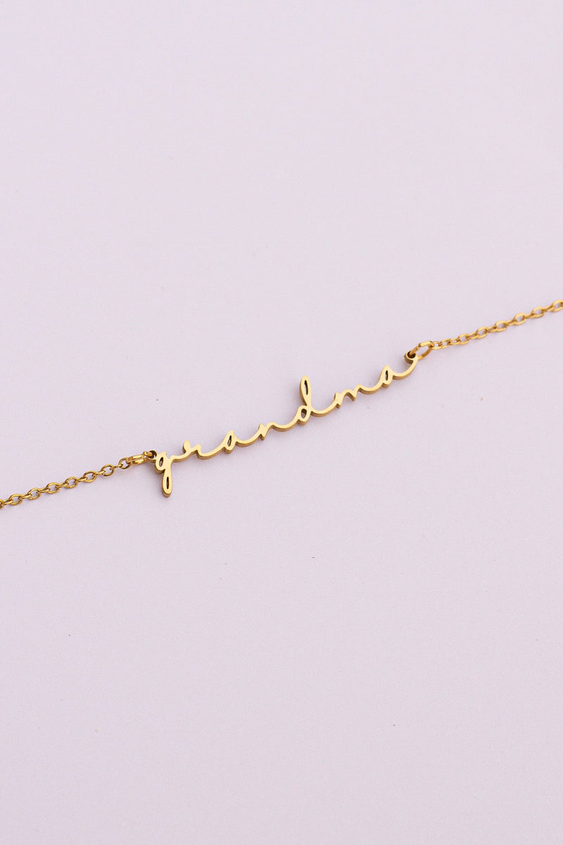 "Grandma" Necklace