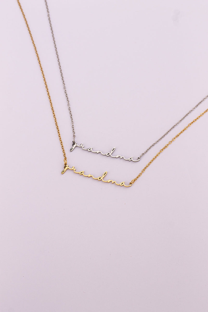 "Grandma" Necklace
