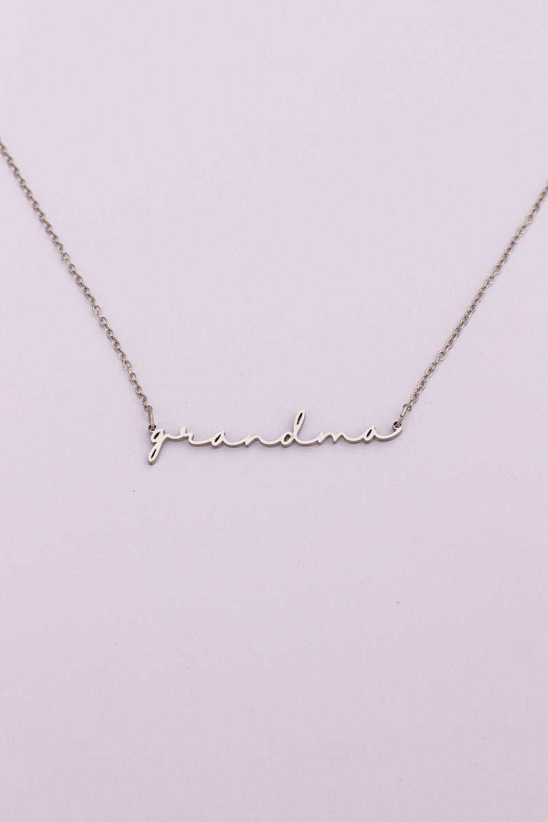 "Grandma" Necklace