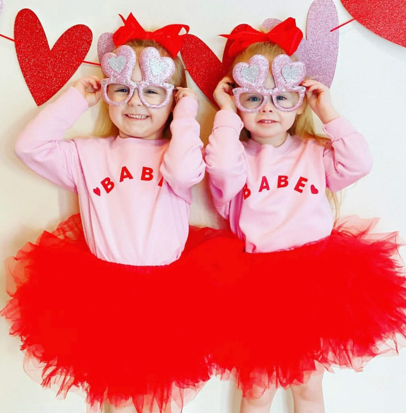 Babe (Two Hearts)  - Child Sweater