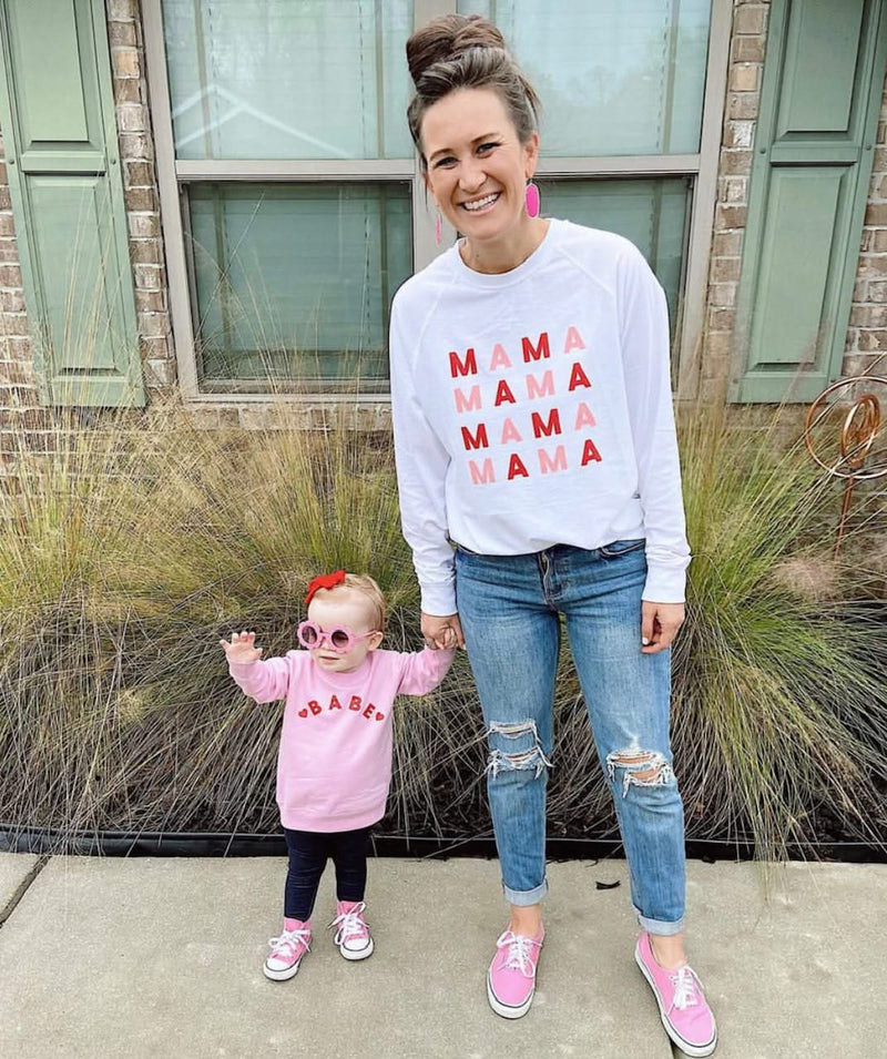 Babe (Two Hearts)  - Child Sweater