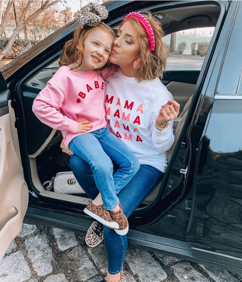 Babe (Two Hearts)  - Child Sweater