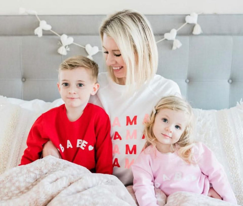 Babe (Two Hearts)  - Child Sweater