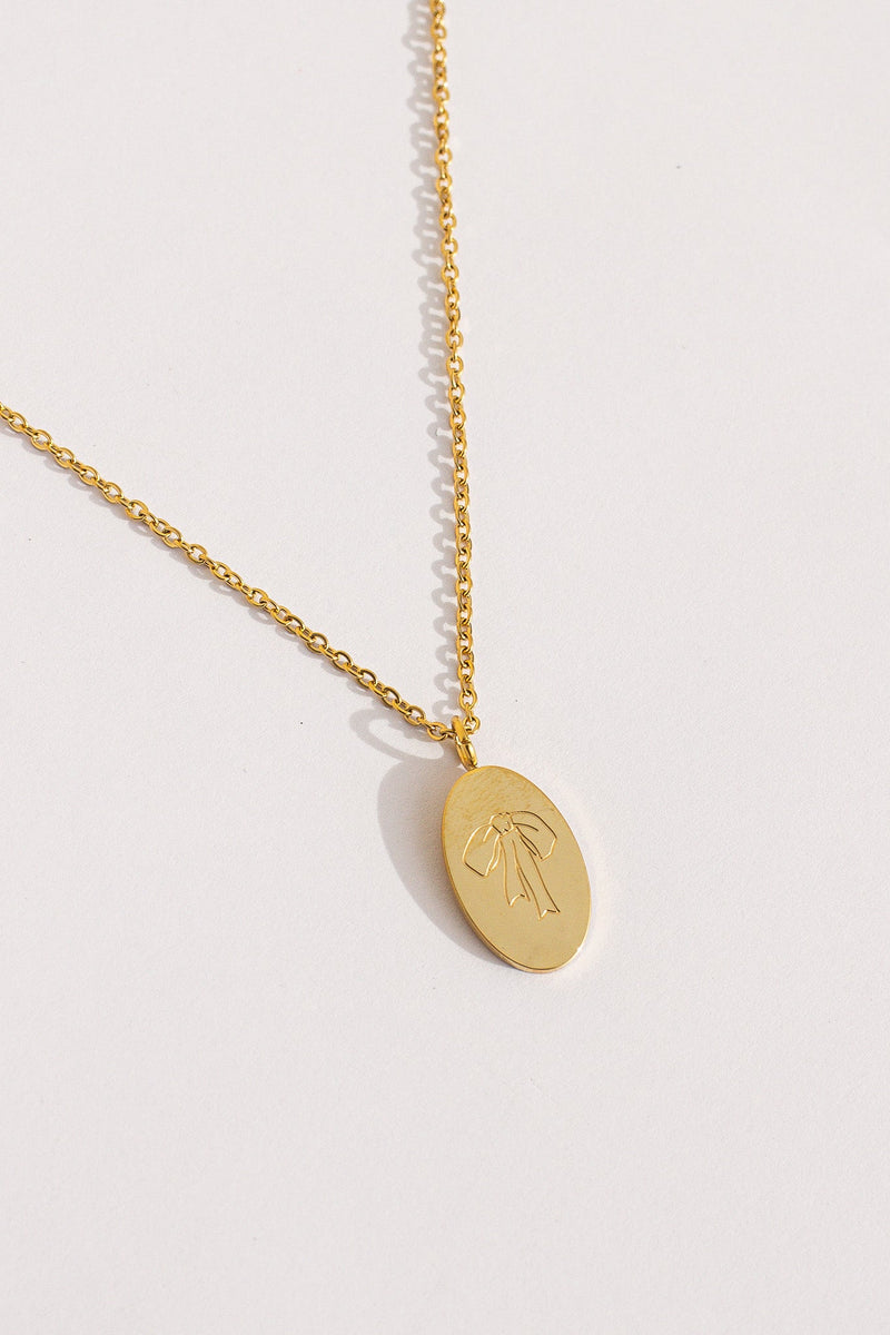 Bow Pendant Necklace