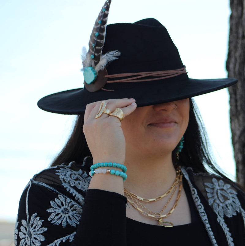 Matte Gold Large Chain Link Layering Necklace 255n