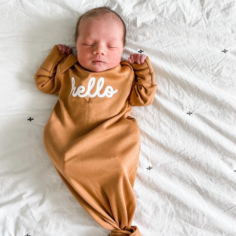 Knotted Grown - Organic Cotton - Hello