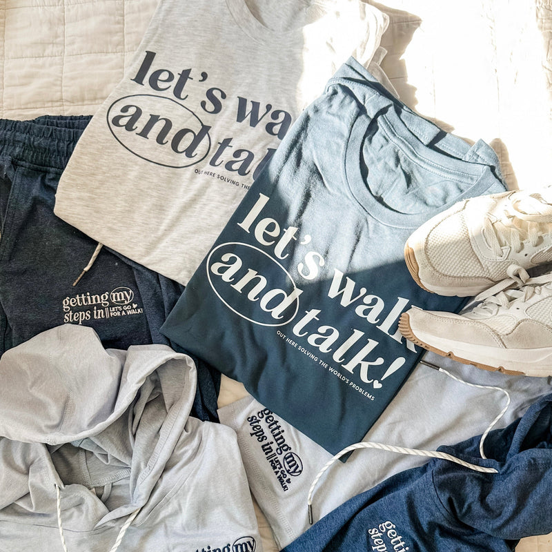 Let's Walk and Talk! - Unisex Tee