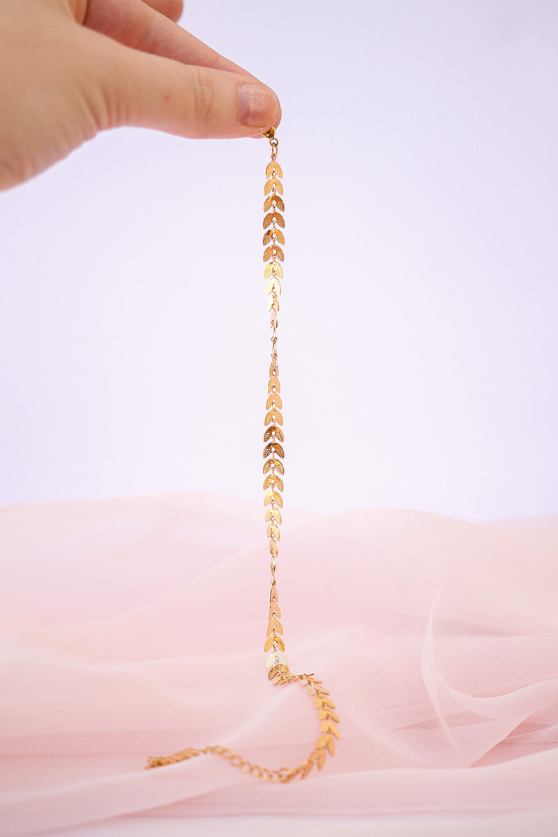 Persephone Anklet in Gold