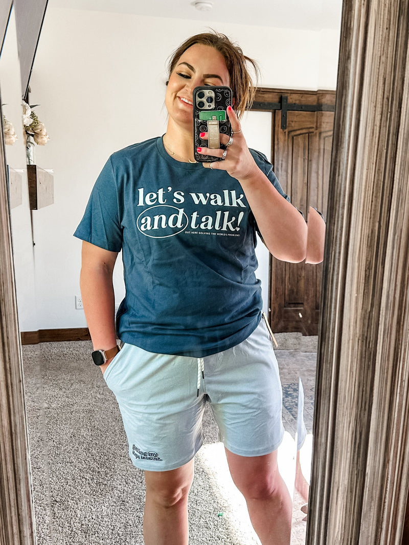 Let's Walk and Talk! - Unisex Tee