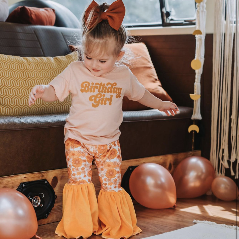 Birthday Girl (Retro) - Child Tee