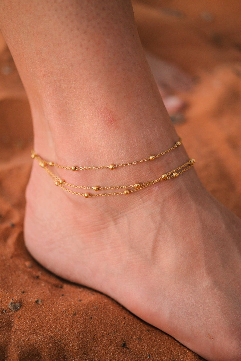 Artemis Anklet in Gold