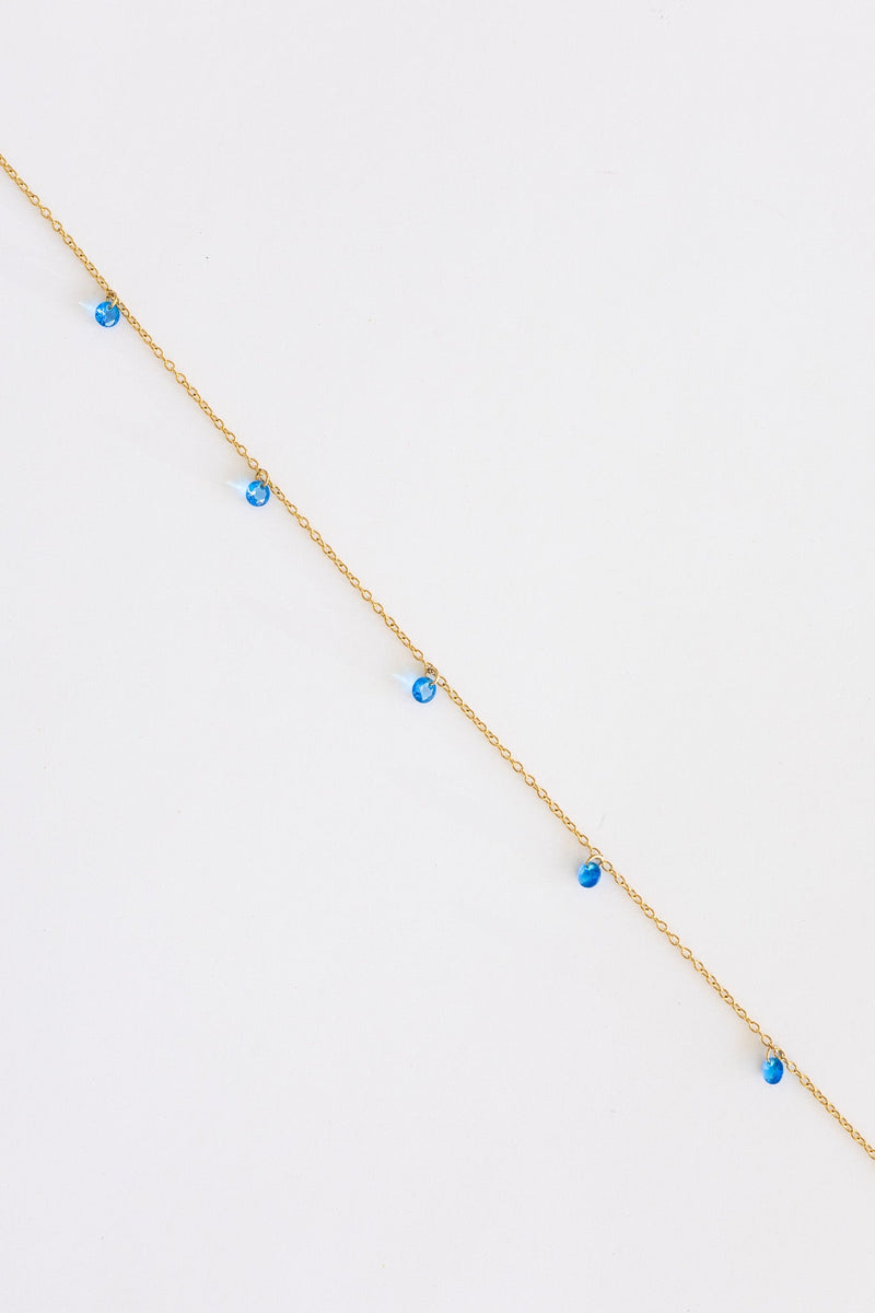 Madison Necklace in Blue