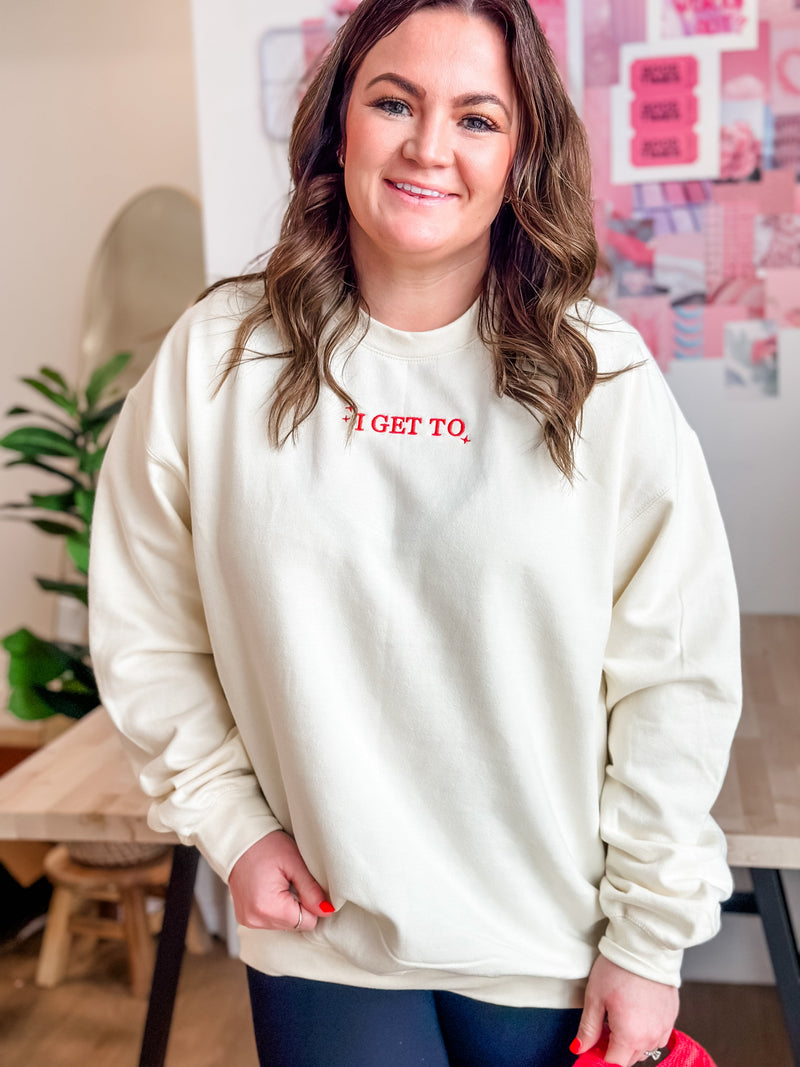 I GET TO - LMSS® Exclusive - 2025 Mantra - BASIC Fleece