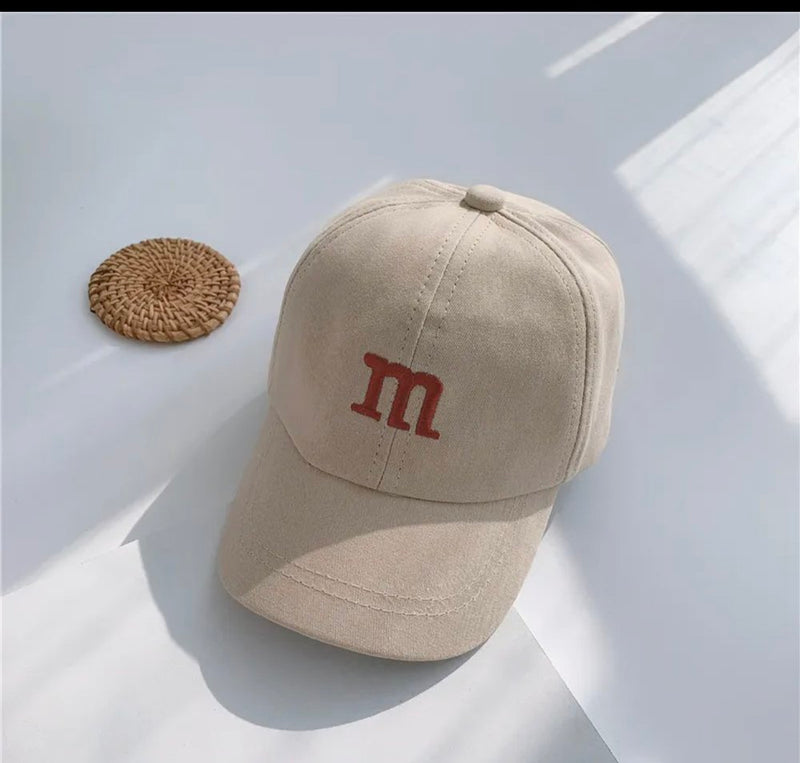 M&M Inspired Kids Baseball Hat – Toddler Sun Cap with Adjustable Strap (Ages 1–4)