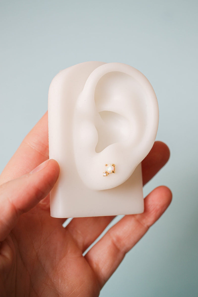 Evangeline Flat Back Stud