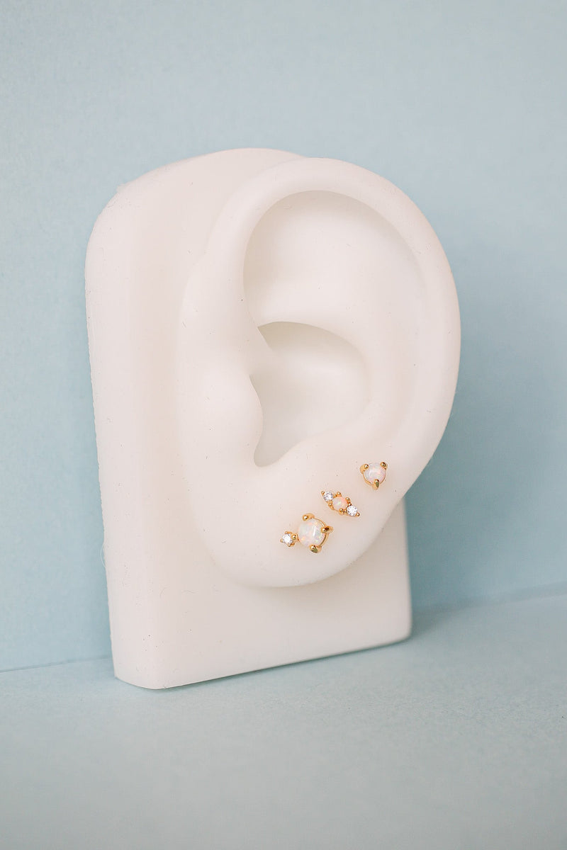 Evangeline Flat Back Stud